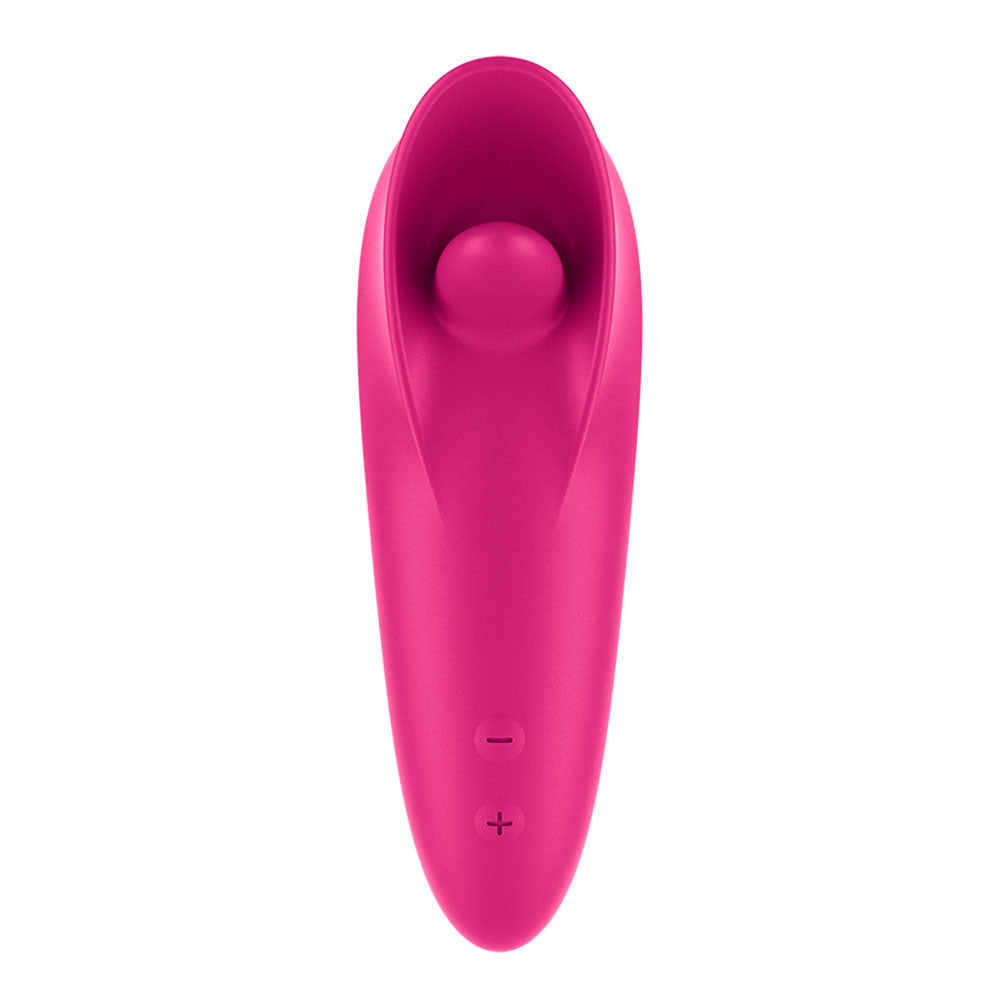 Satisfyer Tongue Master - Pink 14.4 cm USB Rechargeable Flicking Clitoral Stimulator